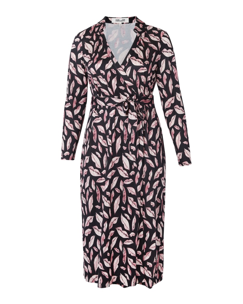 Dvf lips dress sale